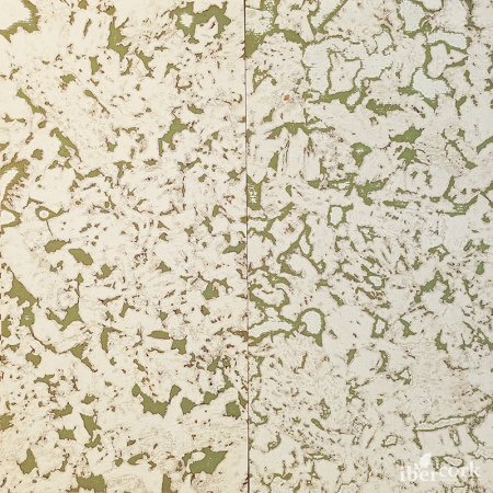 Пробковое настенное покрытие в пластинах EasyCork Крем лима